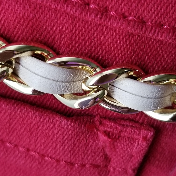 TORY BURCH LEATHER AND CHAIN BELT (NWT) - Picture 5 of 8